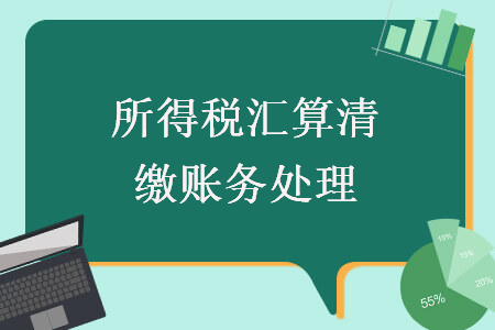 所得稅匯算清繳賬務處理